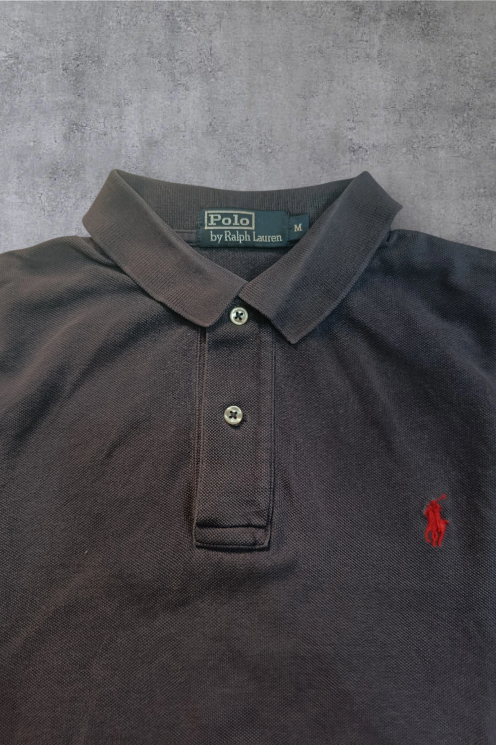 | Polo Ralph Lauren Hombre | Color Negro | Pony Logo Rojo | 100% Algodón | Talla M | – photo 4